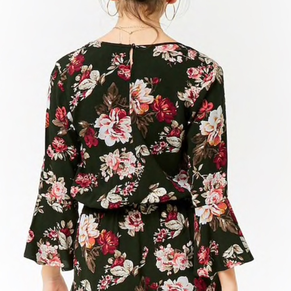 ☀️FLORAL ROMPER🌹 - Picture 4 of 5